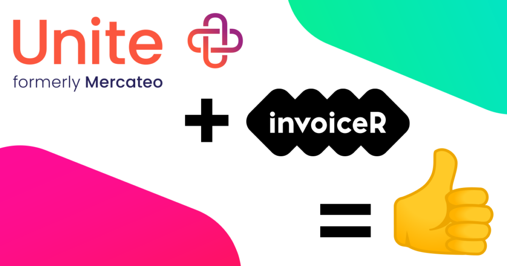 Unite (Mercateo) und InvoiceR spielen zusammen