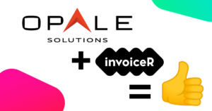 Opale bluePearl und invoiceR arbeiten prima zusammen